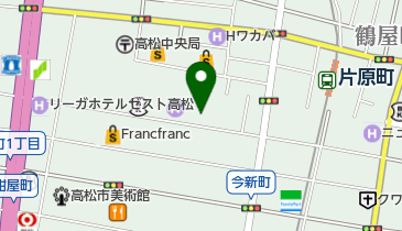 仏蘭西屋の地図画像