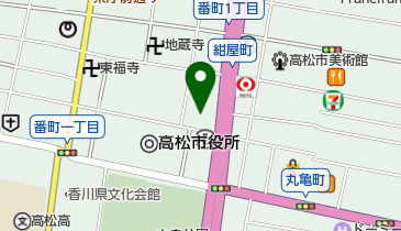 共立株式会社高松支店の地図画像