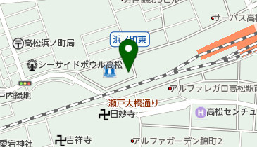ジェイアール四国保険センターの地図画像