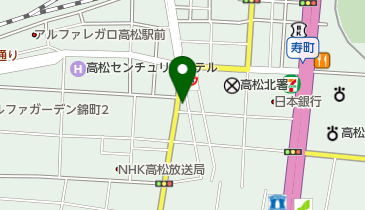 西日本自動車共済協同組合香川県支部の地図画像