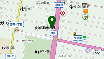 明治安田生命保険相互会社高松支社 高松市 保険 760 0017 の地図 アクセス 地点情報 Navitime