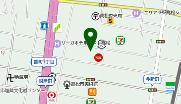 アイプリモ高松店の地図画像