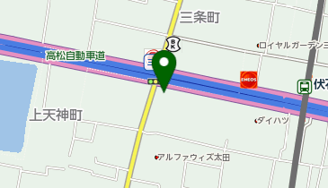 タタラメガネ・補聴器高松本店の地図画像