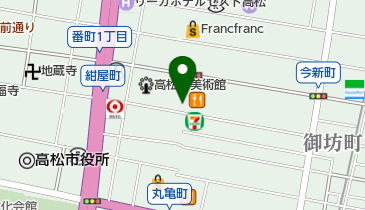 トリプル(3・T)の地図画像
