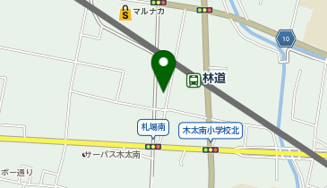 メガネの宝生堂の地図画像