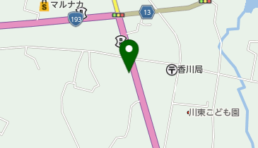 こばんや薬局の地図画像