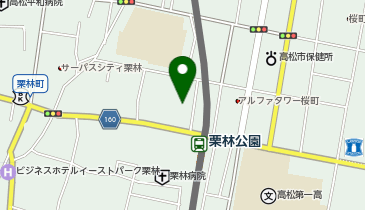 まつや薬局の地図画像