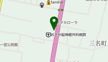 ミカワ調剤薬局 空港通り三名店の地図画像