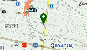 テーラー西岡の地図画像