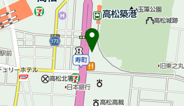 JA三井リース株式会社高松支店の地図画像