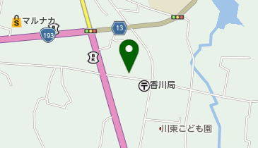 カットハウスタナカの地図画像