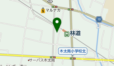 髪師稲垣の地図画像