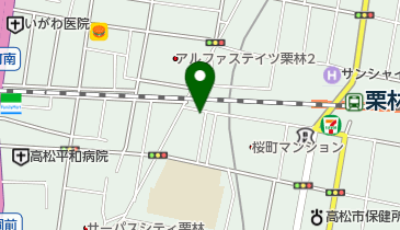 シブヤヘアーサロンの地図画像