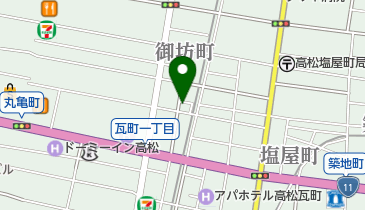 シミズ理容店の地図画像