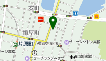 鶴身理容店の地図画像