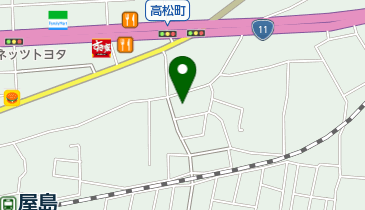 ヘアーサロン今雪 本店の地図画像