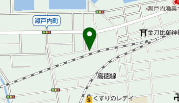 ヘアーサロン和の地図画像