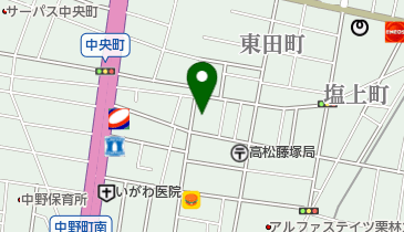 みどり理容所の地図画像