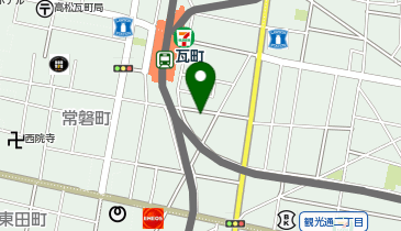 千松旅館の地図画像
