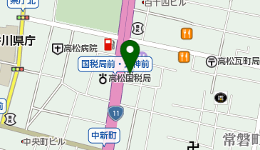 香川県庁 公社等その他 香川県環境保全公社の地図画像