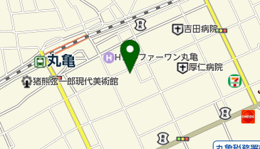 インテリアまるまつの地図画像