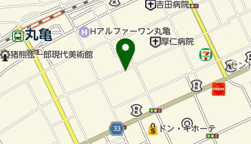 ウイズ田岡画材の地図画像