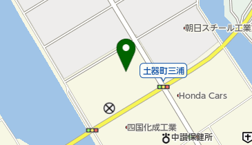 香川県中部青果株式会社の地図画像