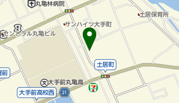 直井製菓の地図画像