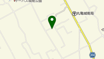 丸亀市 城南コミュニティセンターの地図画像