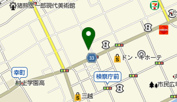 赤沢海産物店の地図画像