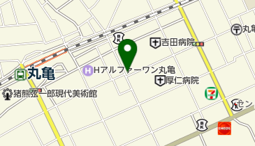 ボディ・ケア丸亀整体院の地図画像