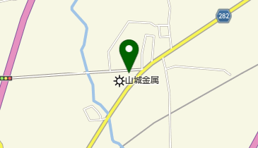 山城金属株式会社の地図画像