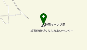 綾歌畦田キャンプ場の地図画像