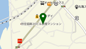 サンコー株式会社丸亀営業所の地図画像