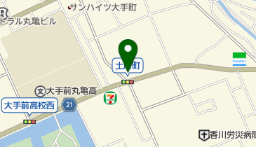 舞衣髪美容室の地図画像