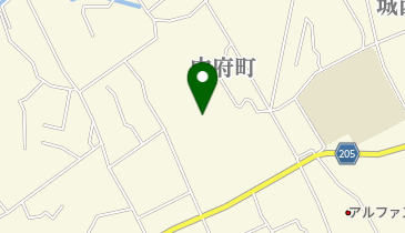 塩田クリーニング店の地図画像