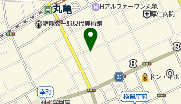 白梅化粧品店の地図画像