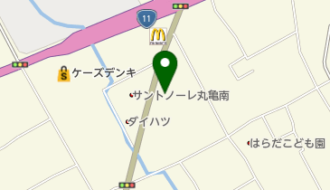 株式会社合田工務店 丸亀営業所の地図画像
