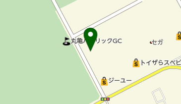 丸亀パブリックゴルフコースの地図画像