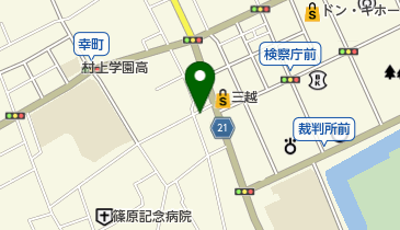岡崎表具店の地図画像