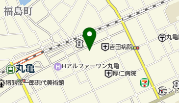 白川呉服店の地図画像