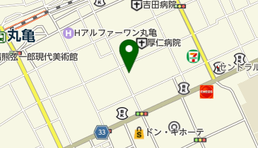 絹工房かねちかの地図画像