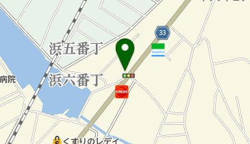 ヨシハラサイクルの地図画像