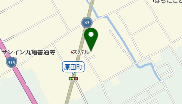 東四国スバル株式会社 カースポット丸亀原田店の地図画像