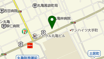 香川証券株式会社丸亀支店の地図画像