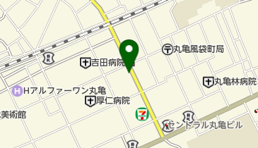 ふじや精肉店の地図画像