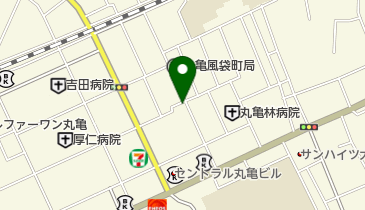 松原精肉店の地図画像