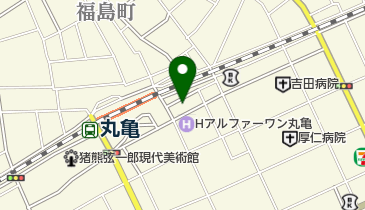 アルプス生花店の地図画像