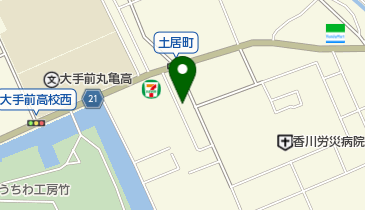 有限会社西讃交通の地図画像