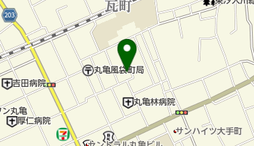 東洋医学療院一鍼堂の地図画像